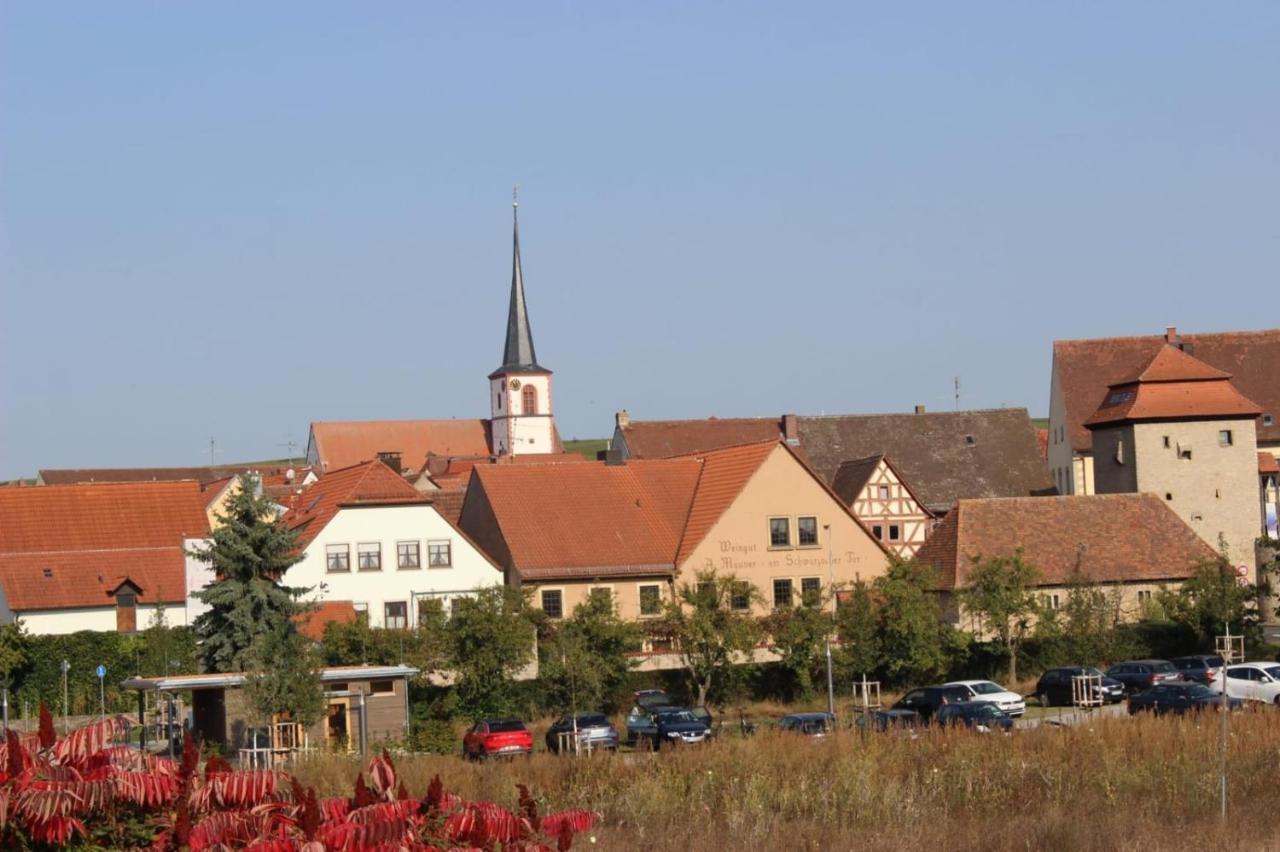 Ferienwohnung Schwalbennest Sommerach Bagian luar foto